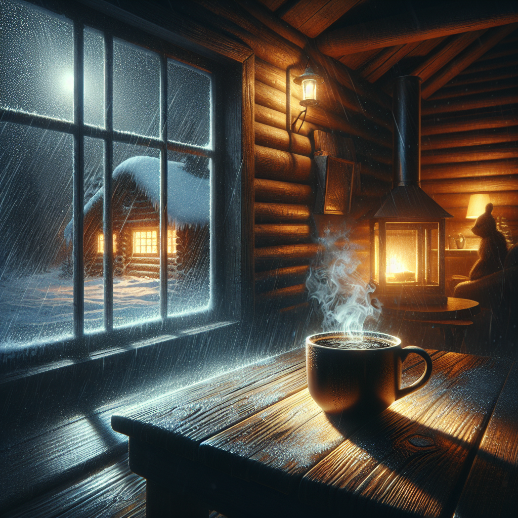 The Pleasures of Coffee at Night: Embracing Rain and Cold Weather