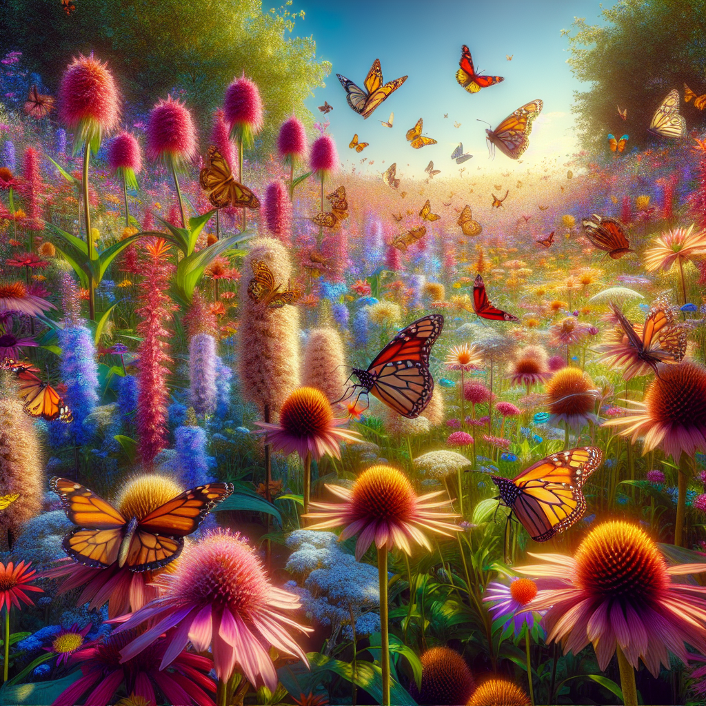 A Blooming Haven: Creating A Butterfly Friendly Garden With Vibrant Flowers