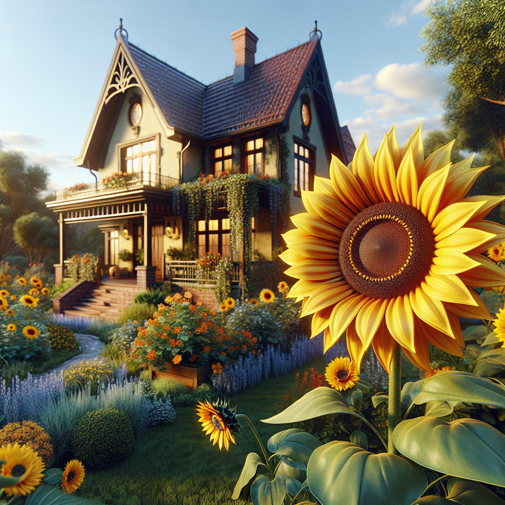 Blooming Beauty: Enhancing Your House And Garden With Sunflowers
