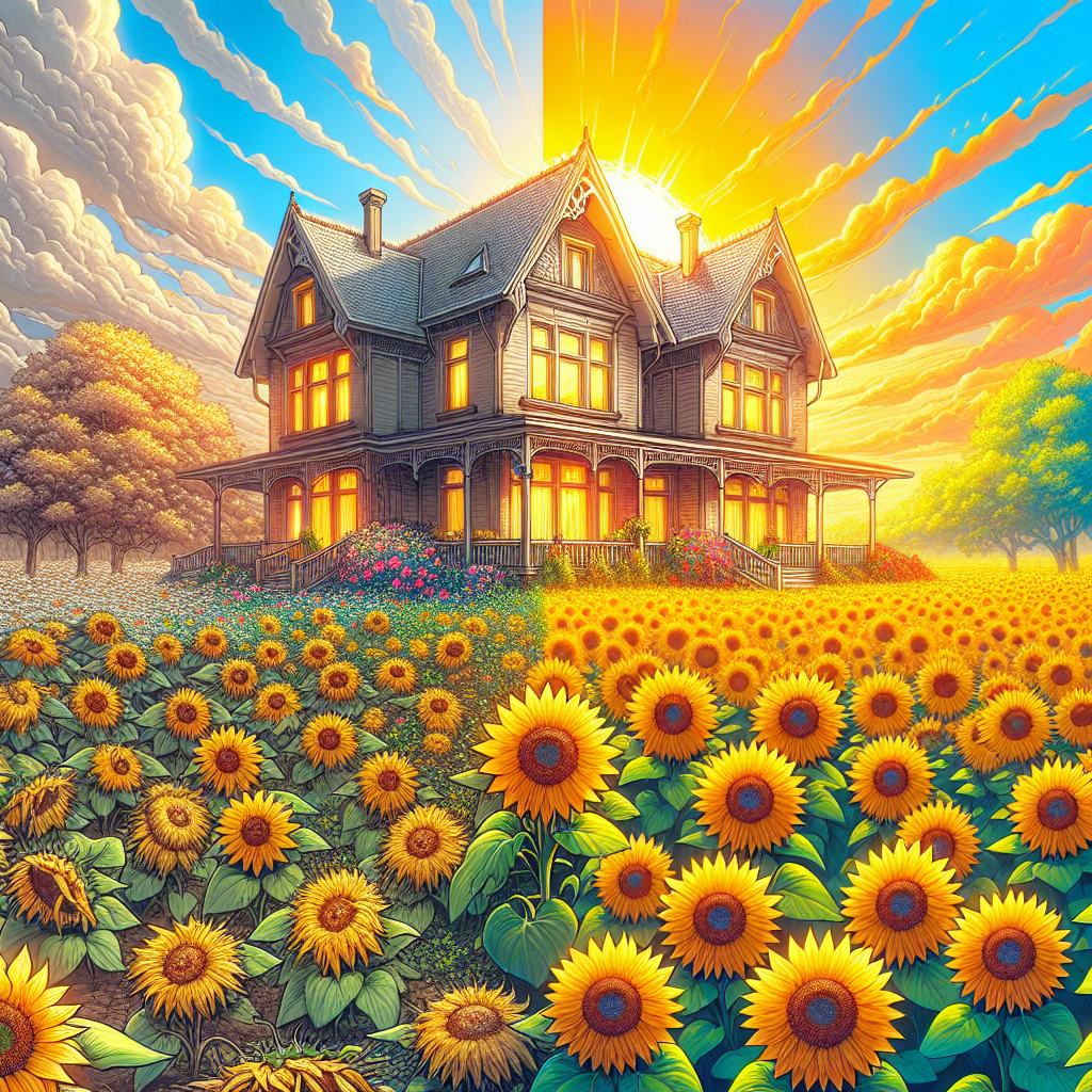 Blooming Beauty: Transforming Your House Garden With Sunflowers