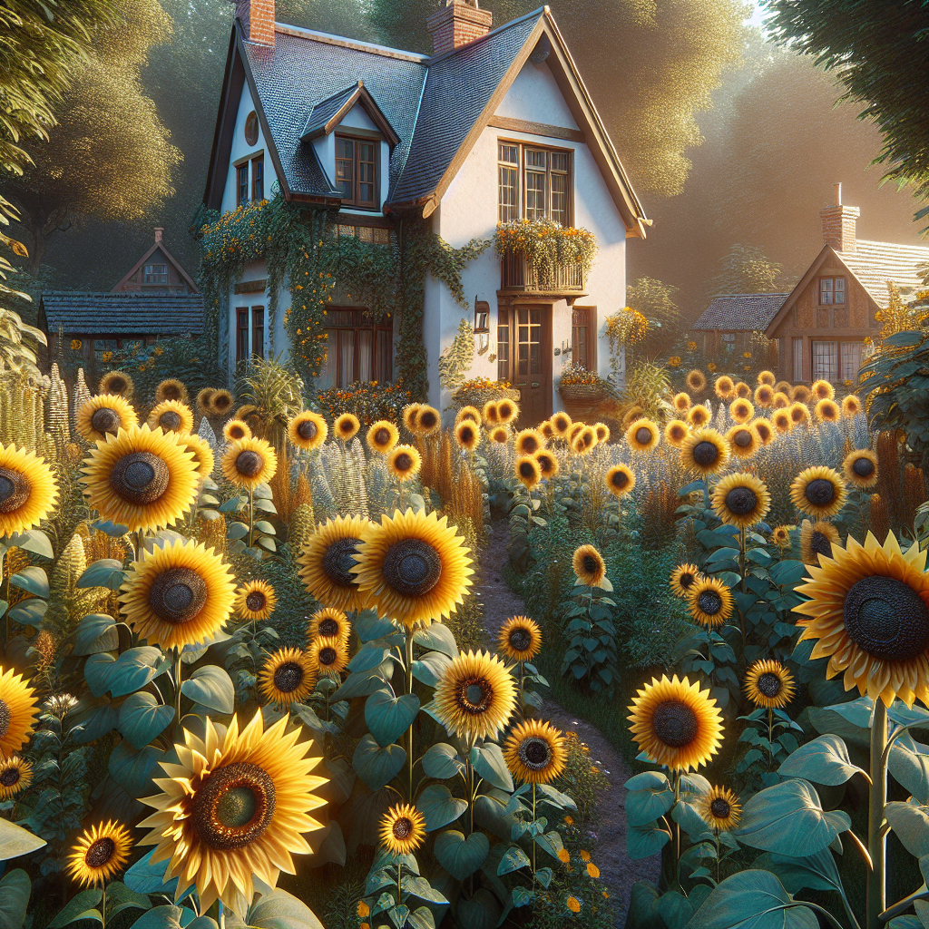 Blooming Beauty: Transforming Your House Garden With Sunflowers