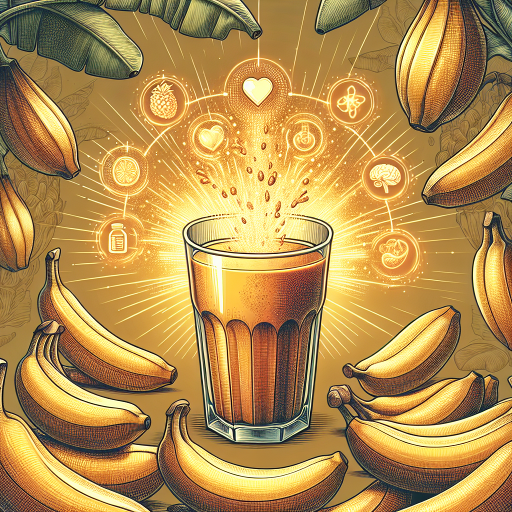 Boost Your Health With Delicious Banana Fruit Juice!