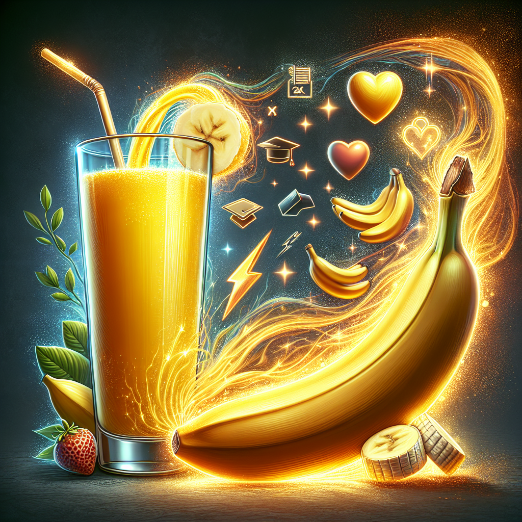 Boost Your Health With Delicious Banana Fruit Juice!