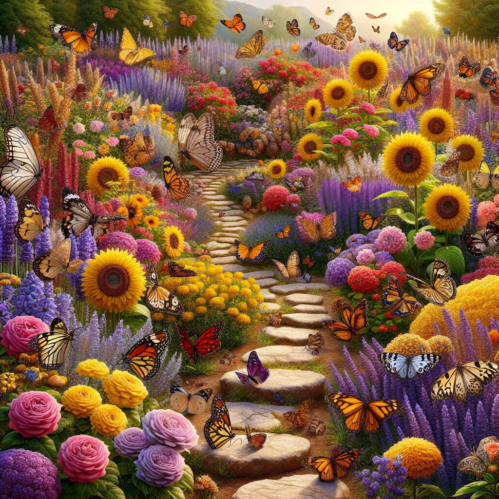 The Beauty Of Flowers: Creating A Butterfly Garden