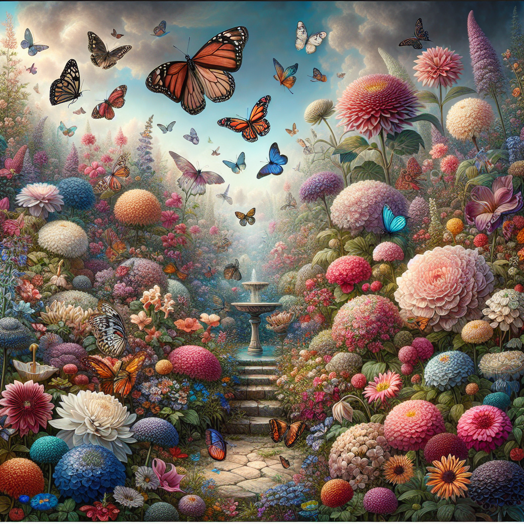 The Enchanting Connection Between Flowers, Gardens, And Butterflies