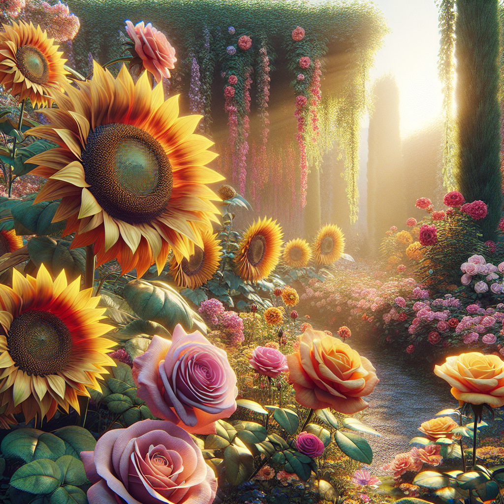 Blooming Beauty: Unveiling The Enchanting World Of Gardens, Sunflowers, And Roses