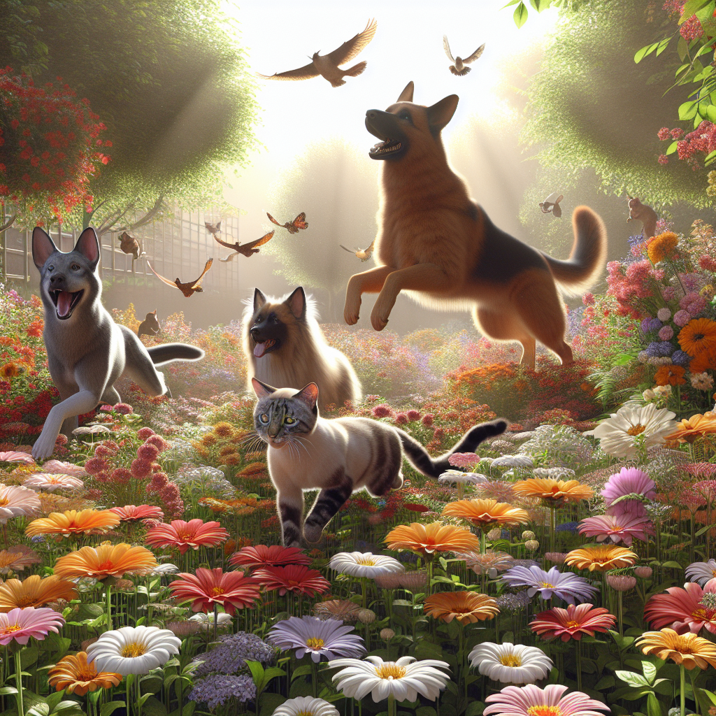 Purrfect Blooms: Unleashing The Beauty Of Flowers For Dogs And Cats