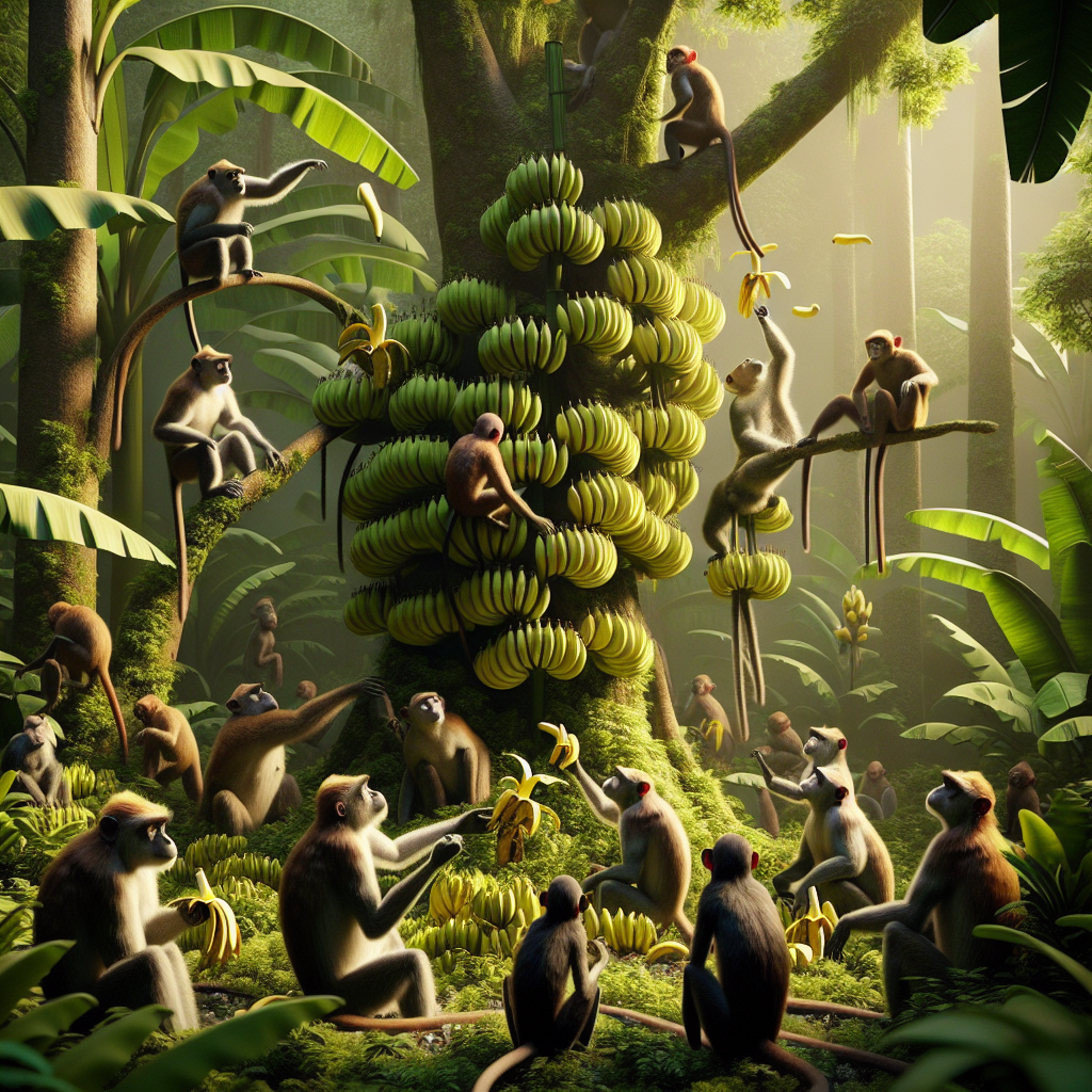 The Curious Connection Between Bananas, Monkeys, And Trees