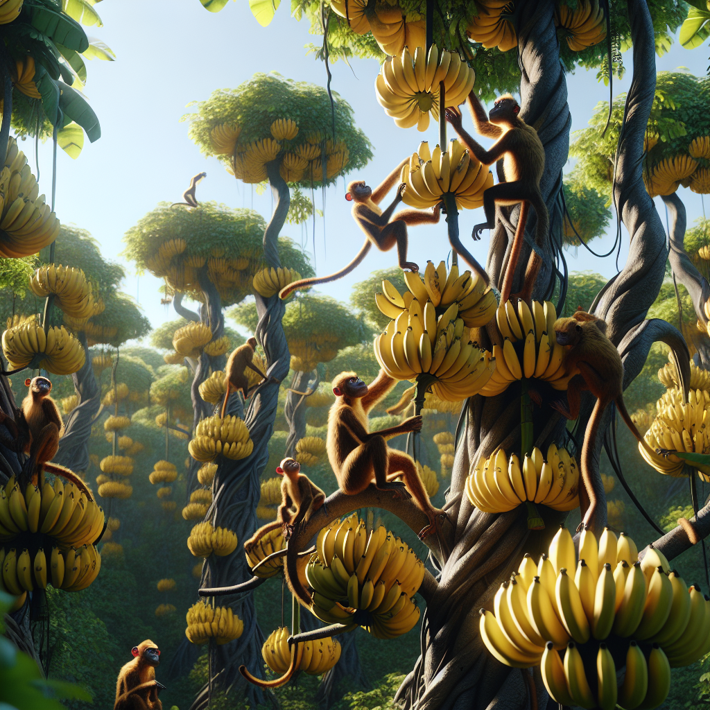 The Fascinating Relationship Between Bananas, Monkeys, And Trees