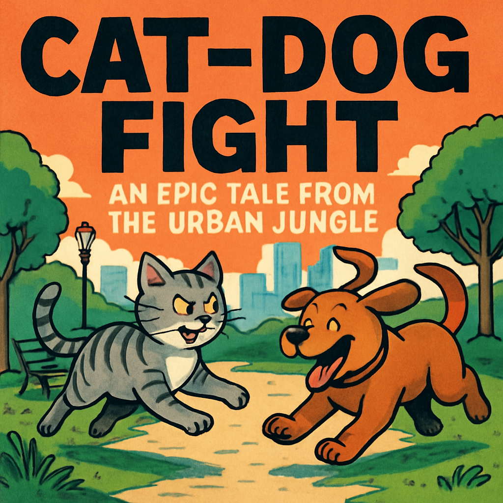 Cat Dog Fight: An Epic Tale From The Urban Jungle