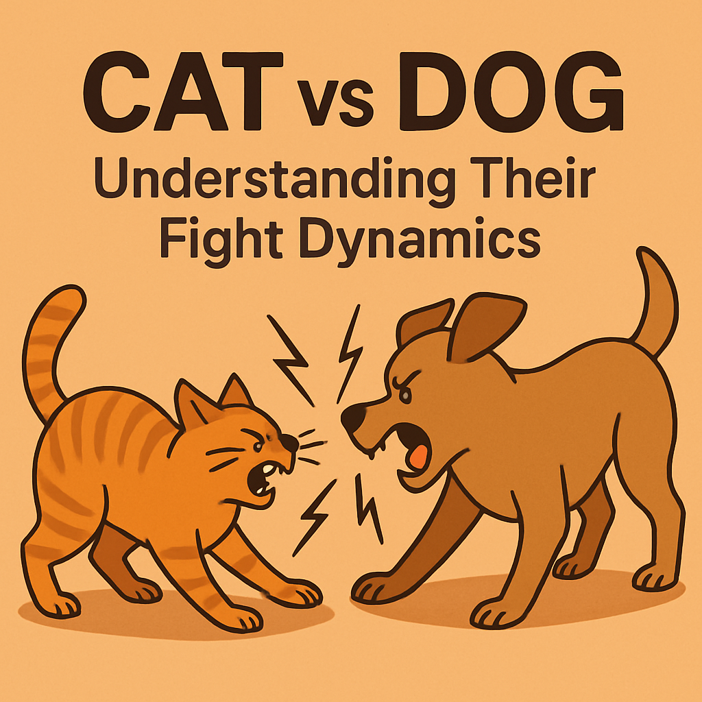 Cat Vs Dog: Understanding Their Fight Dynamics