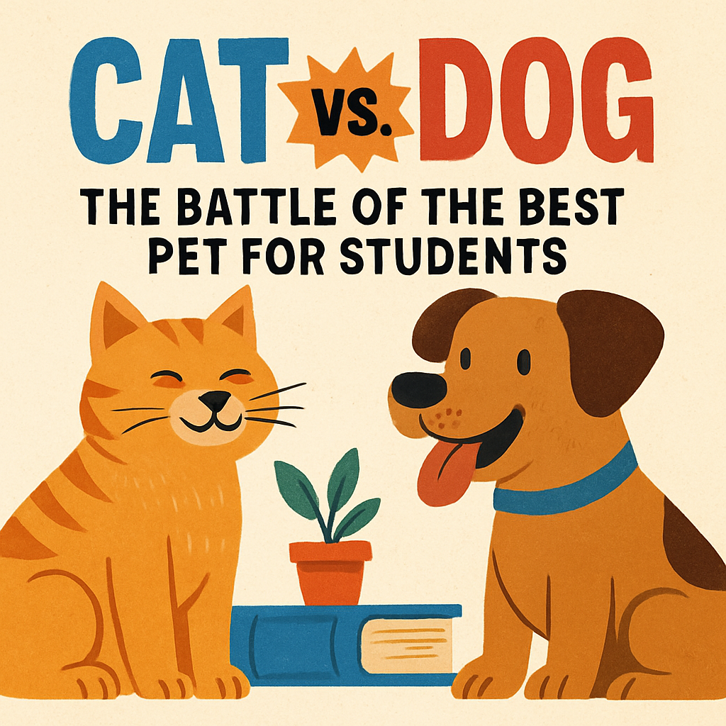 Cat Vs. Dog: The Battle Of The Best Pet For Students