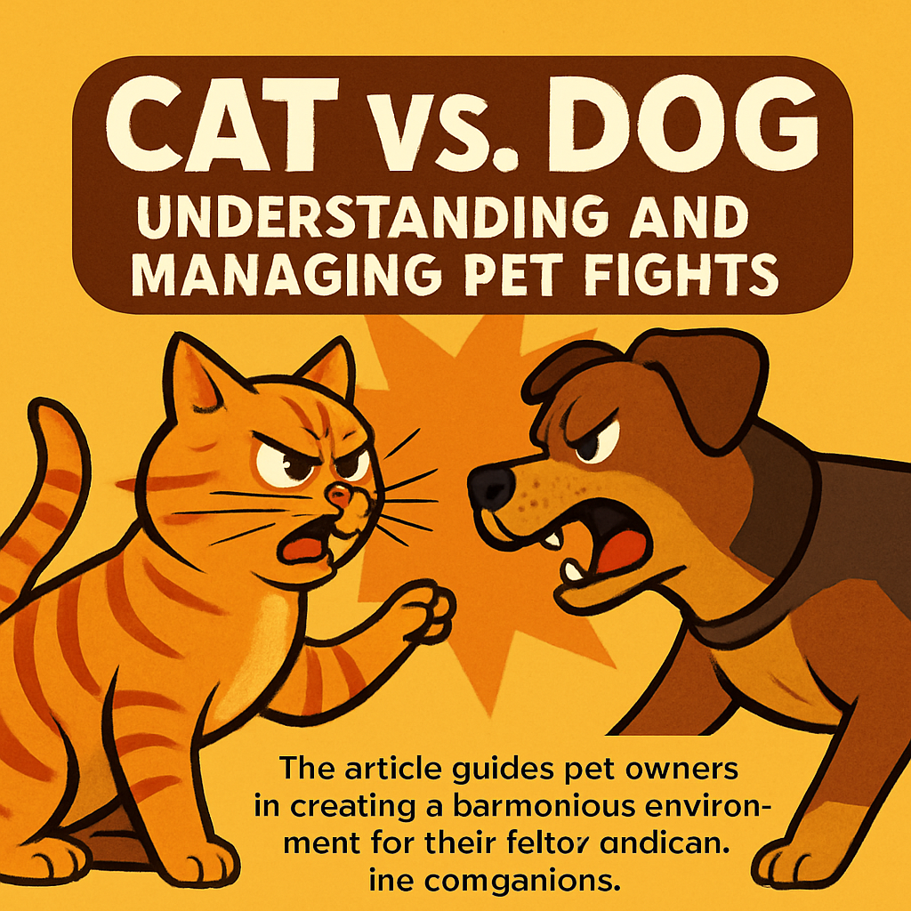 Cat Vs. Dog: Understanding And Managing Pet Fights