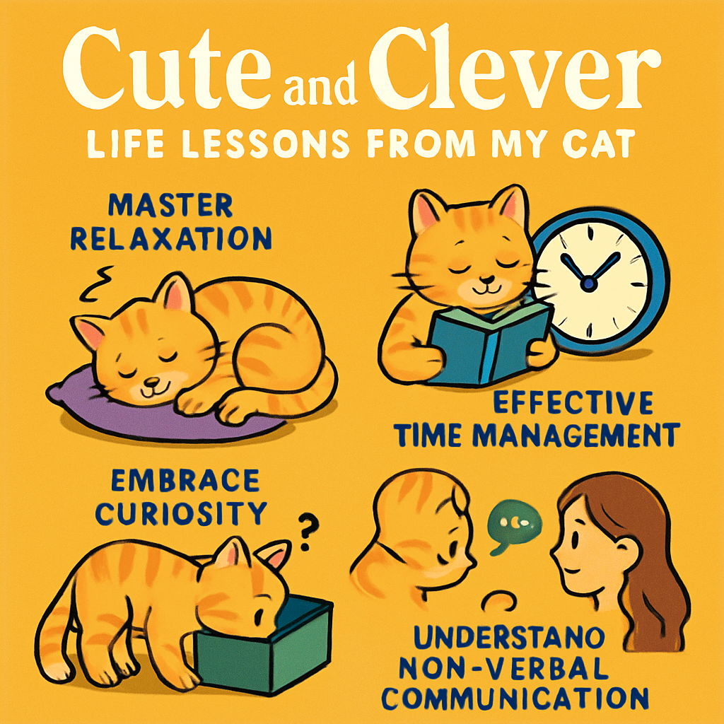 Cute And Clever: Life Lessons From My Cat