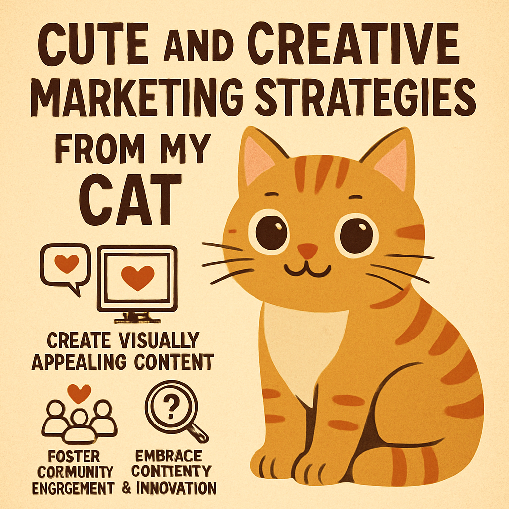 Cute And Creative Marketing Strategies From My Cat