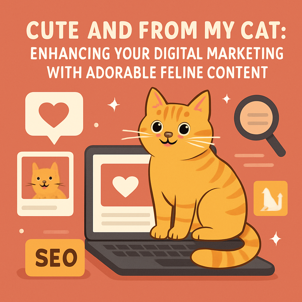 Cute And From My Cat: Enhancing Your Digital Marketing With Adorable Feline Content