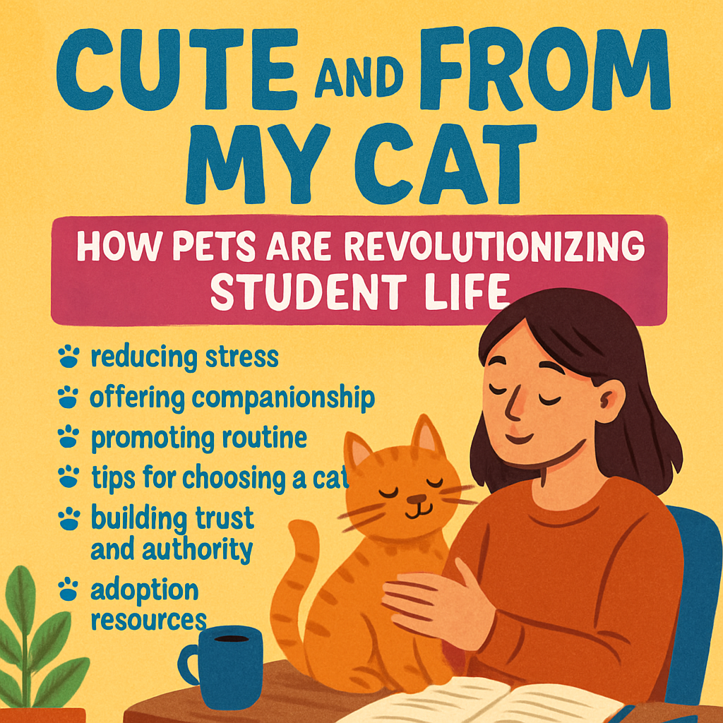 Cute And From My Cat: How Pets Are Revolutionizing Student Life