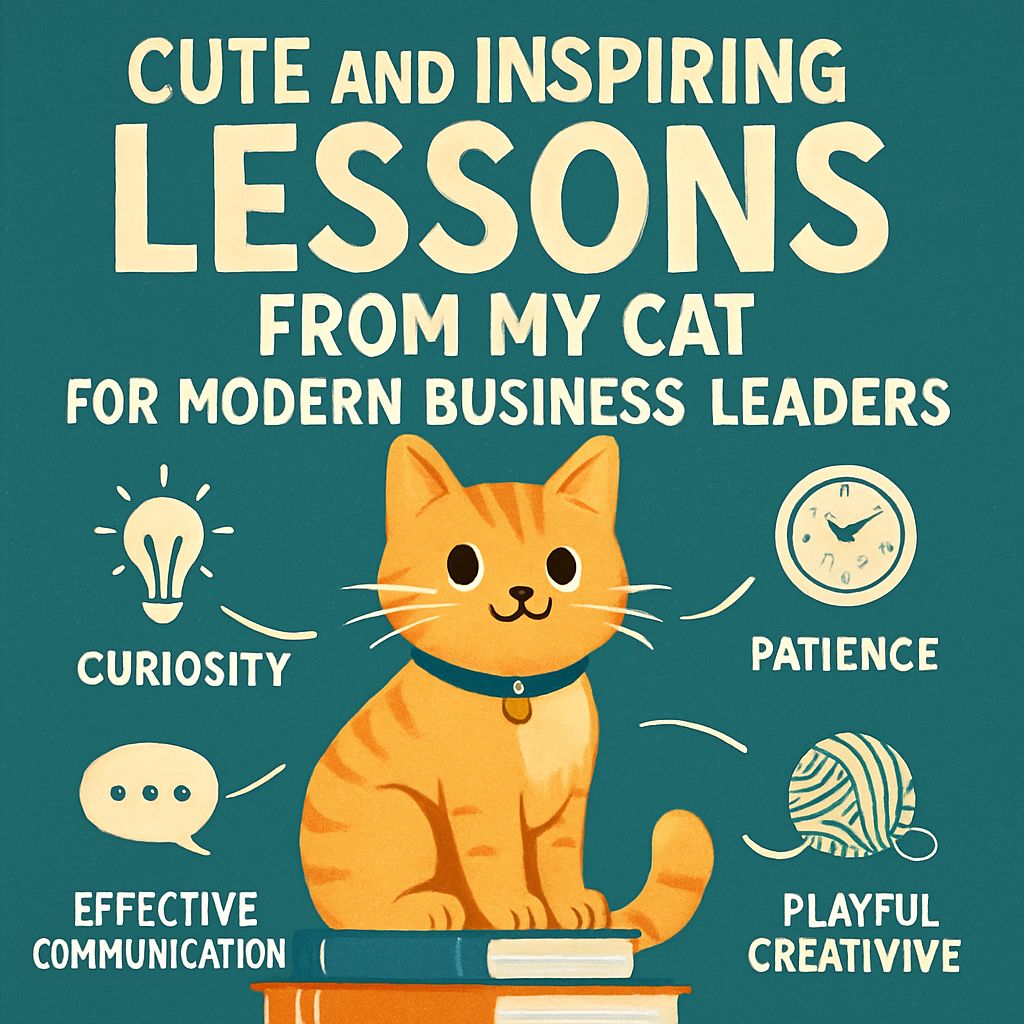 Cute And Inspiring Lessons From My Cat For Modern Business Leaders