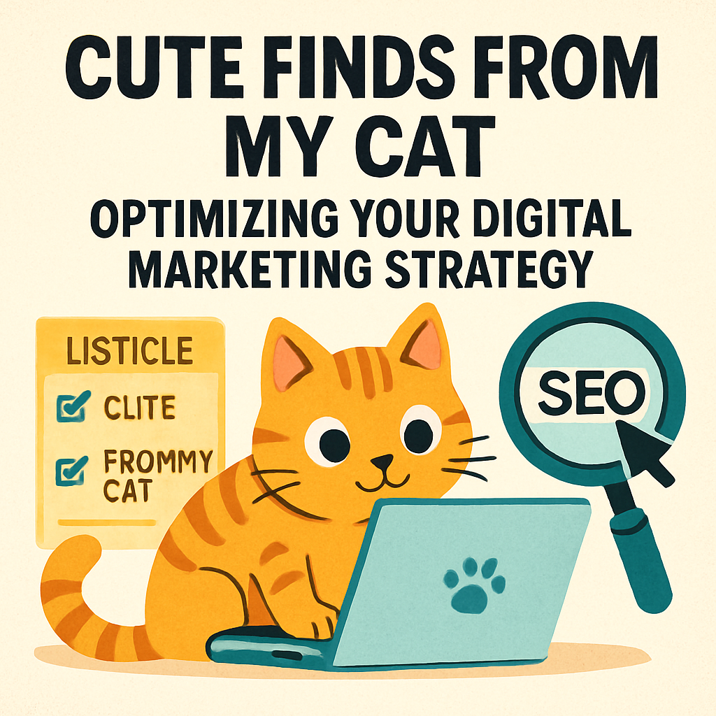 Cute Finds From My Cat: Optimizing Your Digital Marketing Strategy