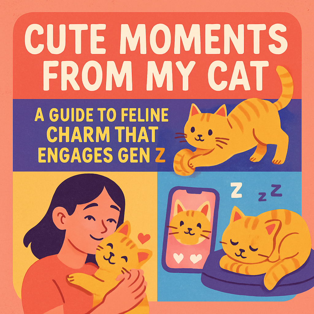 Cute Moments From My Cat: A Guide To Feline Charm That Engages Gen Z