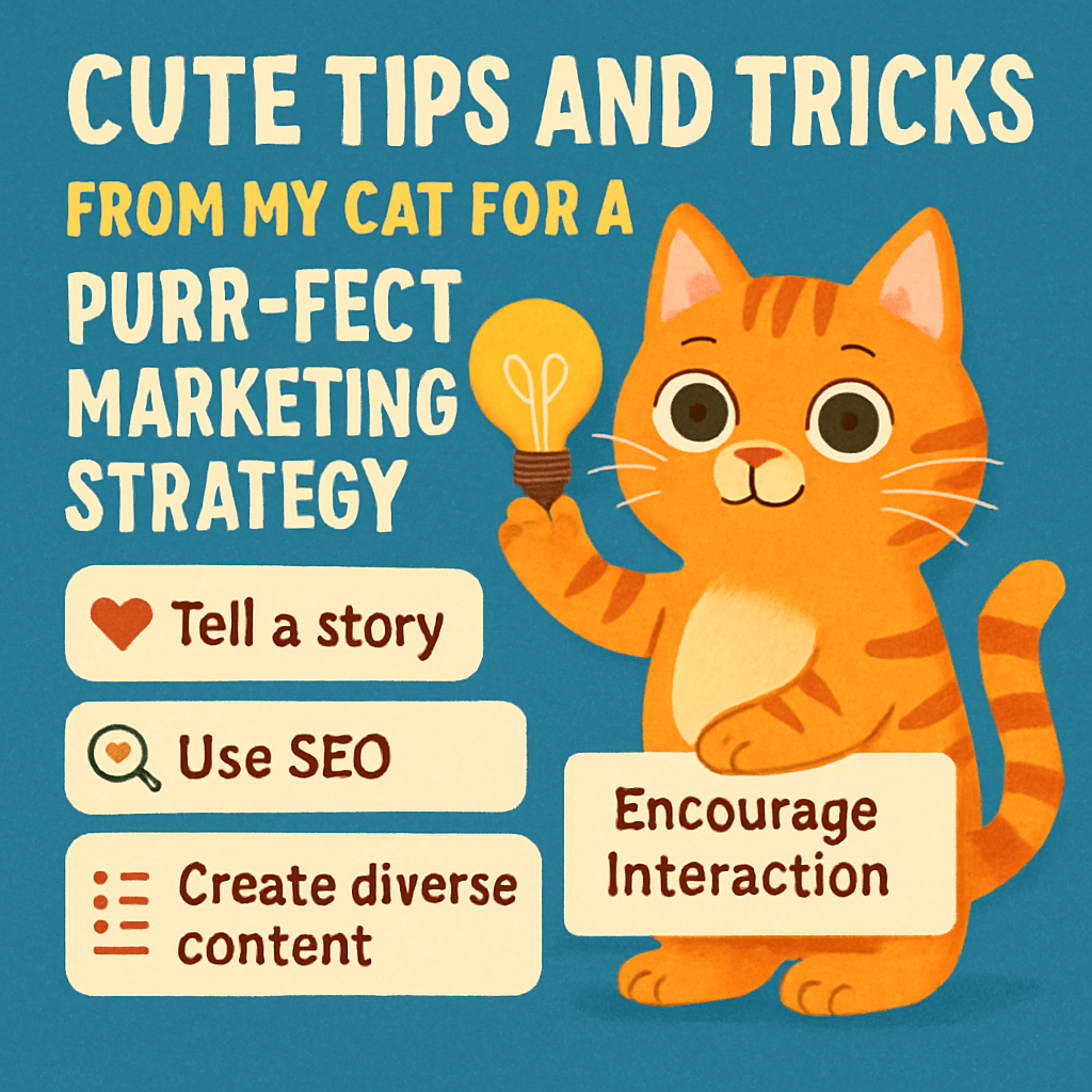 Cute Tips And Tricks From My Cat For A Purr Fect Marketing Strategy