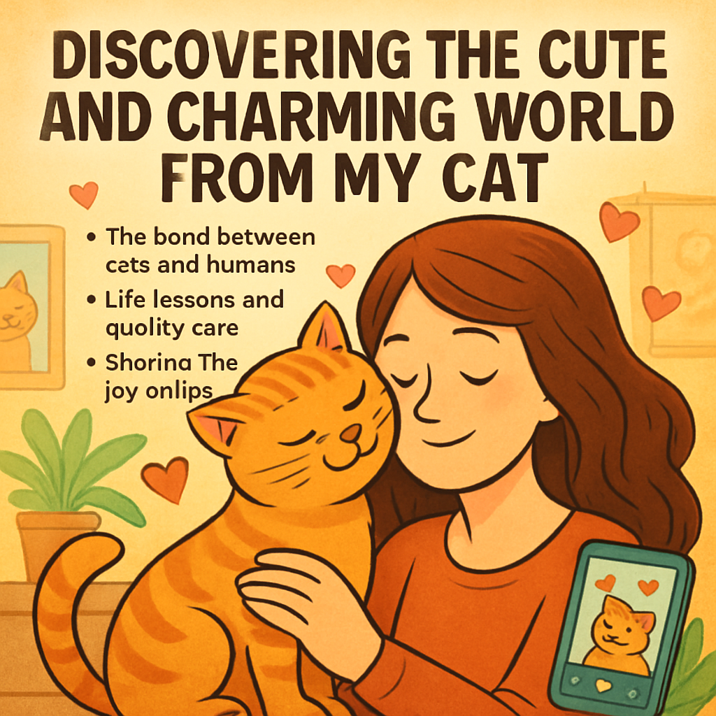 Discovering The Cute And Charming World From My Cat