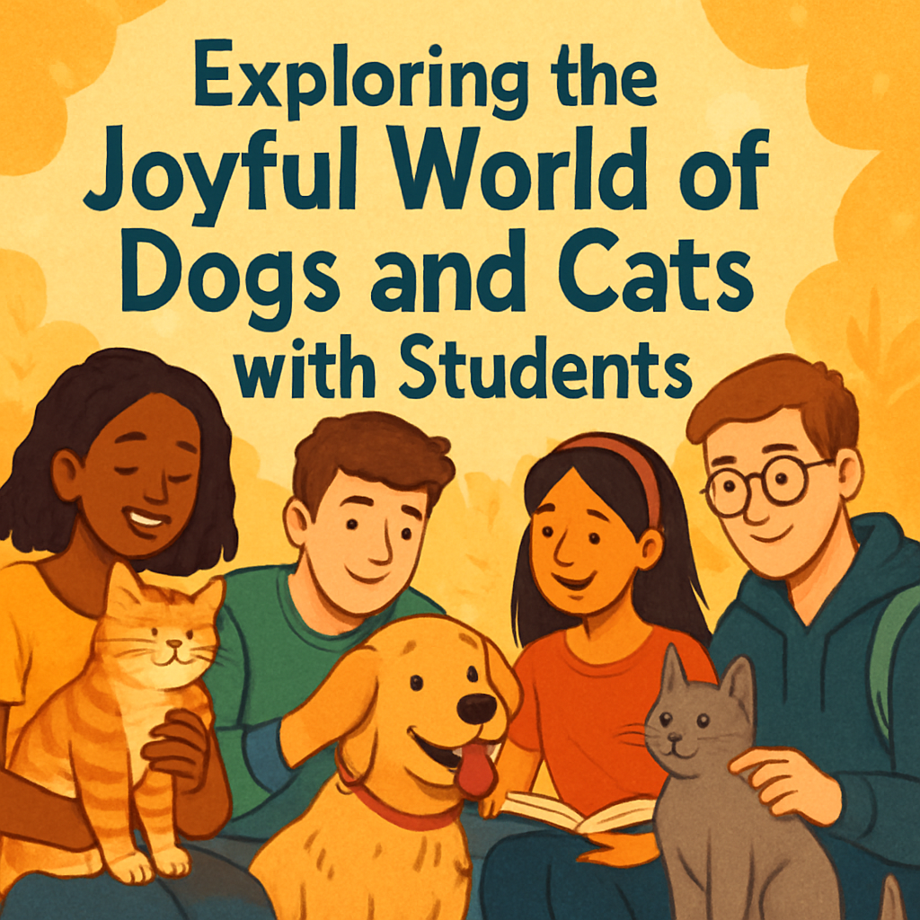 Exploring The Joyful World Of Dogs And Cats With Students