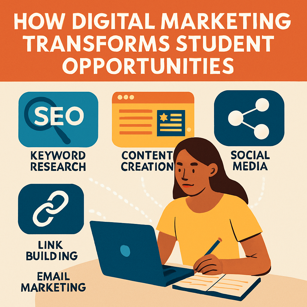How Digital Marketing Transforms Student Opportunities