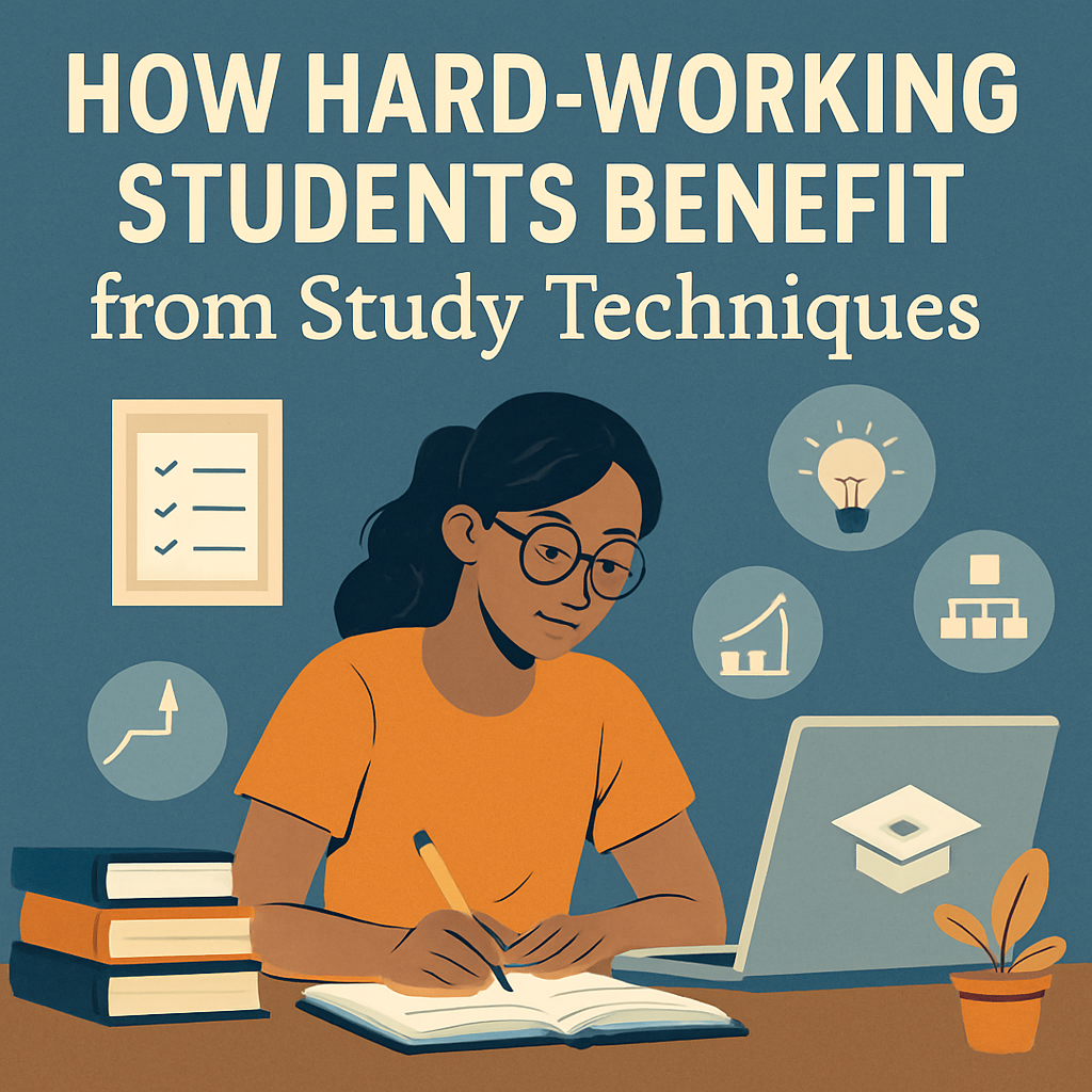 How Hard Working Students Benefit From Study Techniques