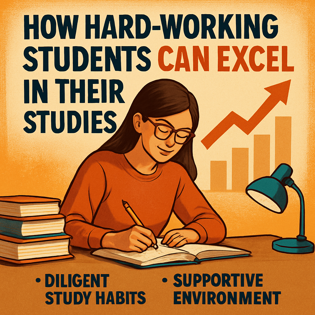 How Hard Working Students Can Excel In Their Studies