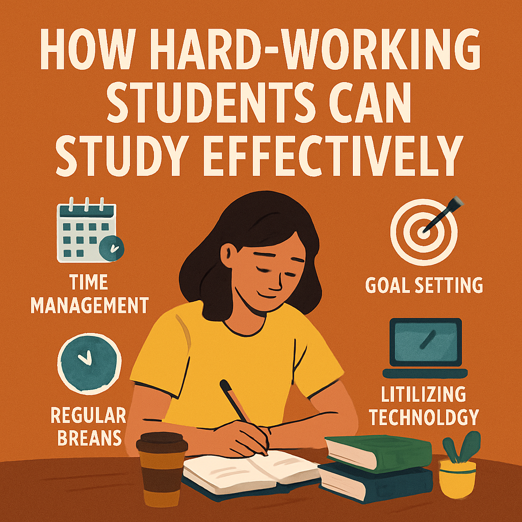 How Hard Working Students Can Study Effectively
