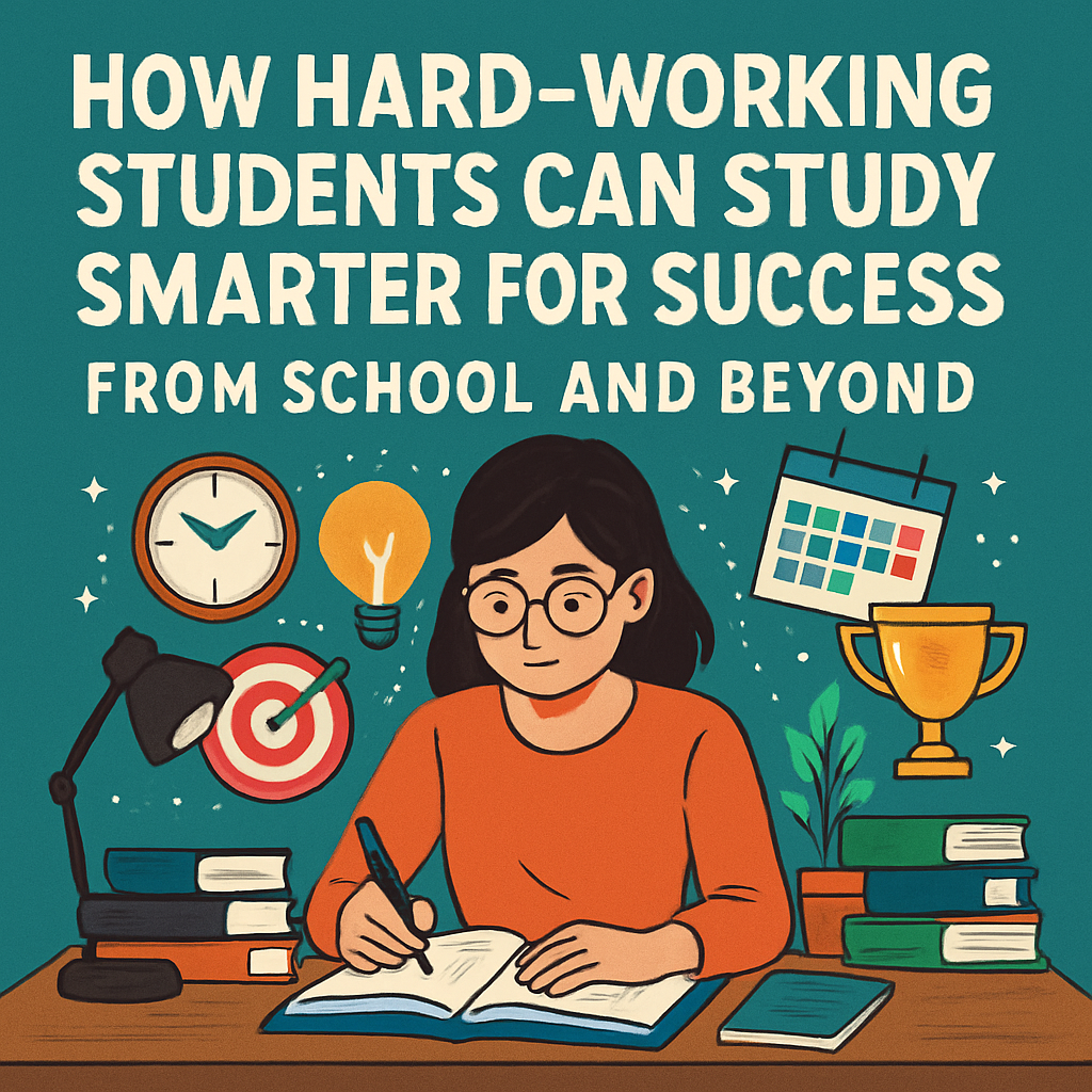How Hard Working Students Can Study Smarter For Success From School And Beyond