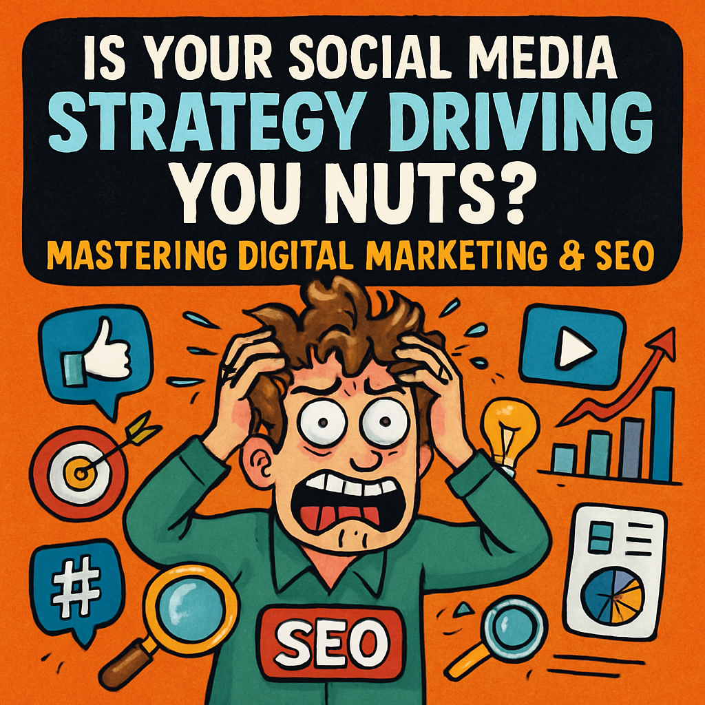 Is Your Social Media Strategy Driving You Nuts?: Mastering Digital Marketing & Seo
