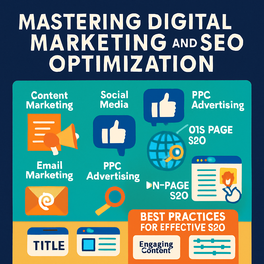 Mastering Digital Marketing And Seo Optimization