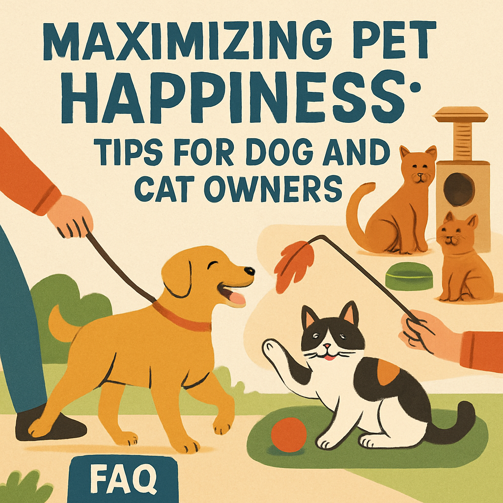 Maximizing Pet Happiness: Tips For Dog And Cat Owners