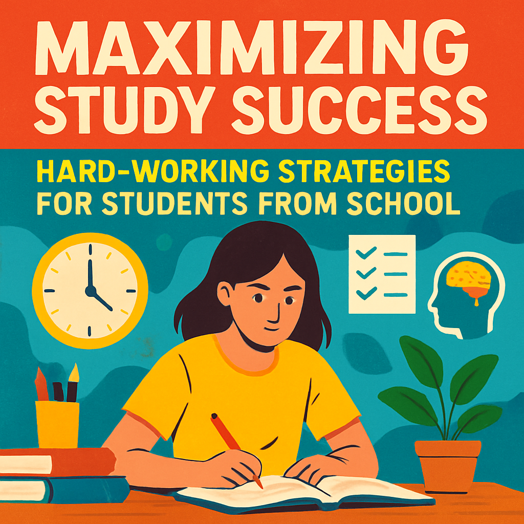Maximizing Study Success: Hard Working Strategies For Students From School