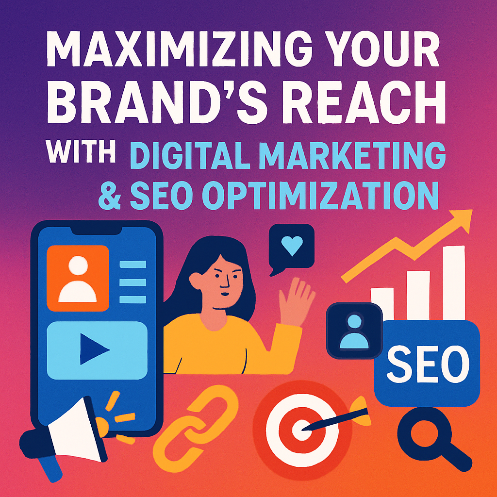 Maximizing Your Brand’s Reach With Digital Marketing & Seo Optimization