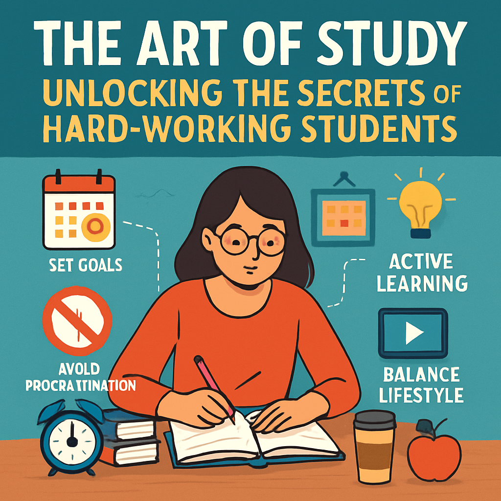 The Art Of Study: Unlocking The Secrets Of Hard Working Students