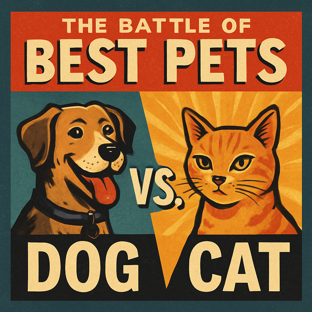 The Battle Of Best Pets: Dog Vs. Cat