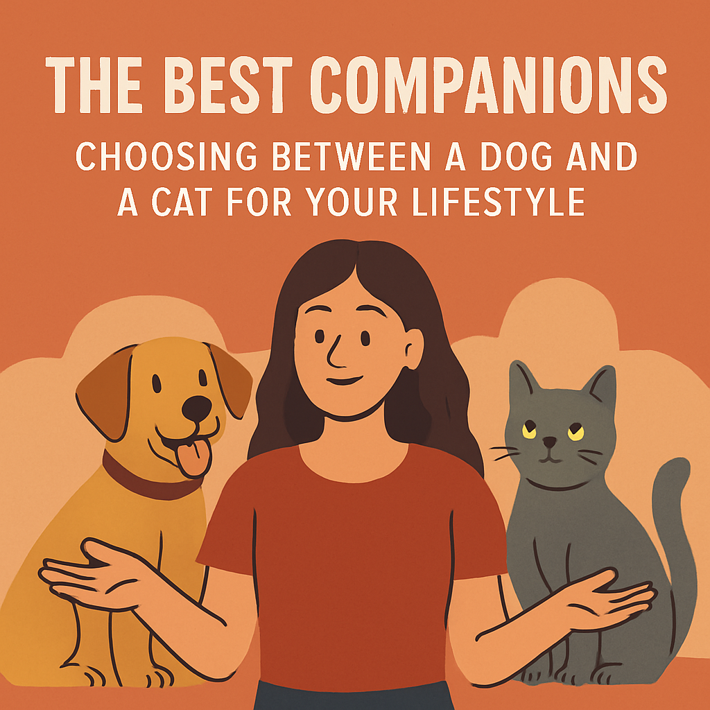 The Best Companions: Choosing Between A Dog And A Cat For Your Lifestyle