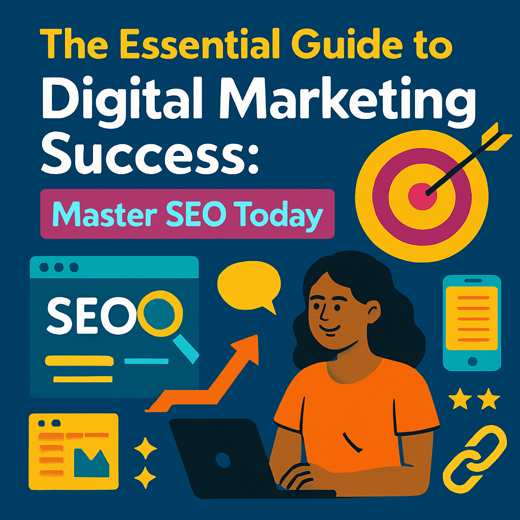 The Essential Guide To Digital Marketing Success: Master Seo Today