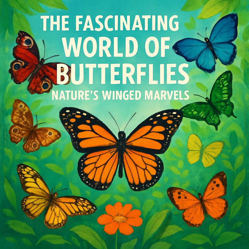 The Fascinating World Of Butterflies: Nature’s Winged Marvels