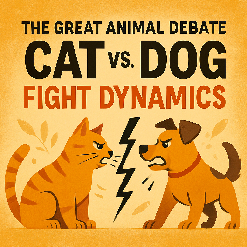The Great Animal Debate: Cat Vs. Dog Fight Dynamics