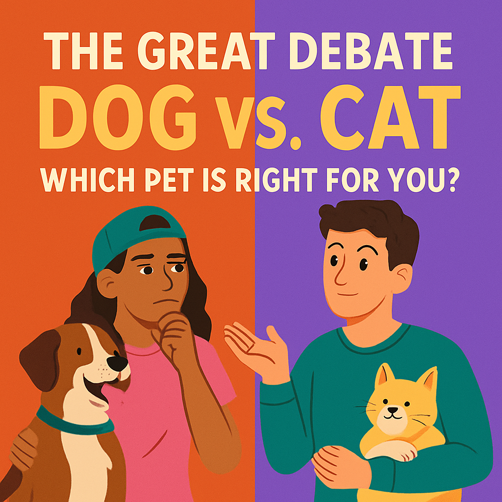 The Great Debate: Dog Vs. Cat – Which Pet Is Right For You?
