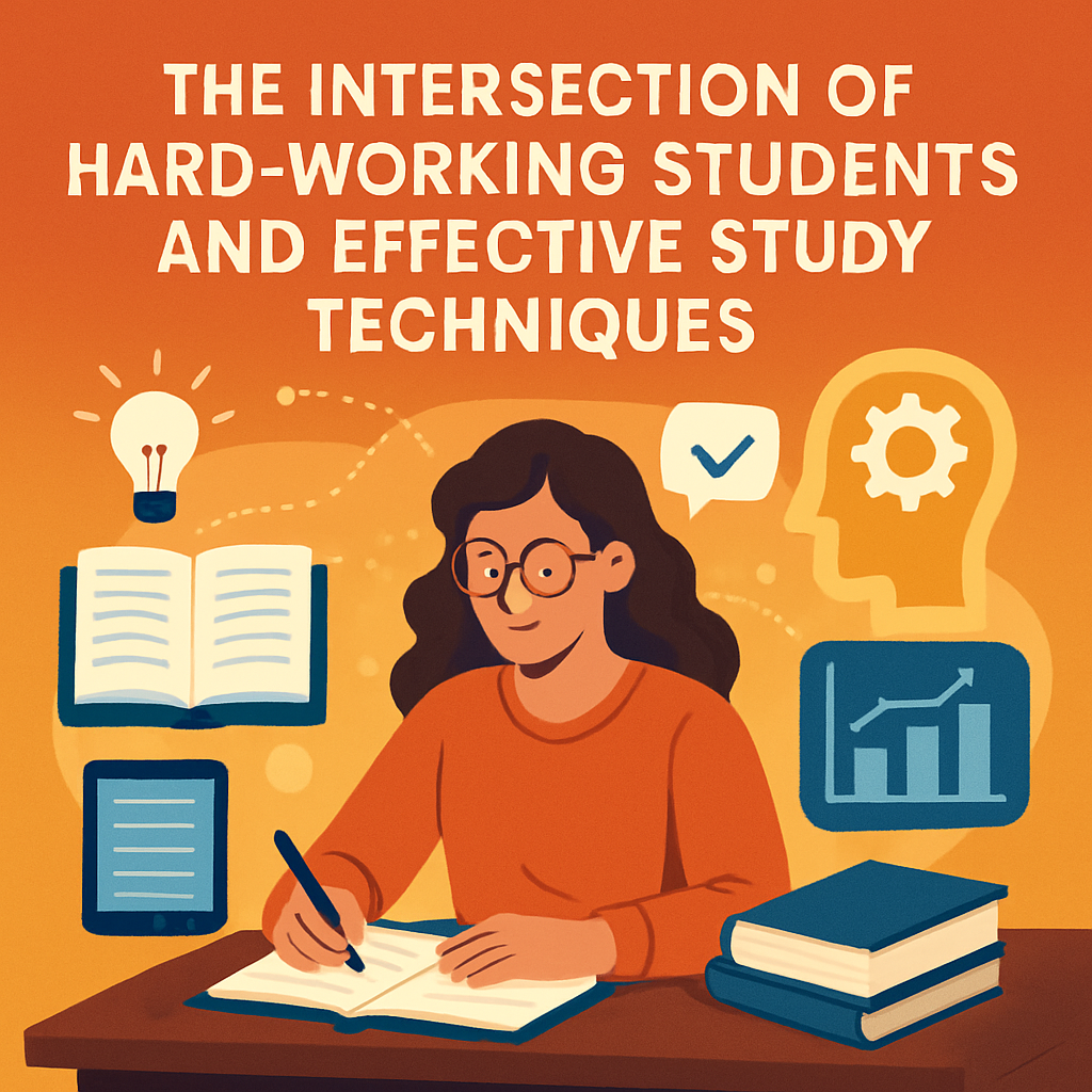 The Intersection Of Hard Working Students And Effective Study Techniques