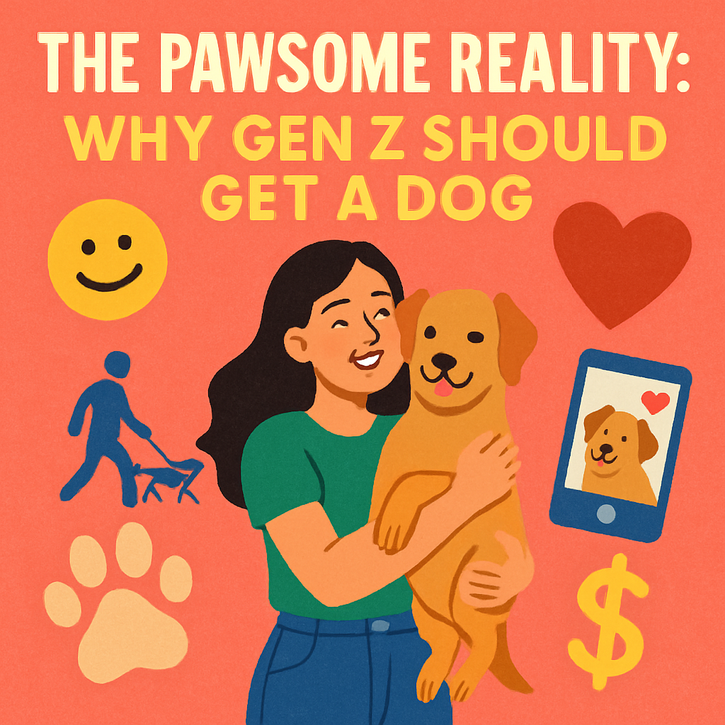 The Pawsome Reality: Why Gen Z Should Get A Dog
