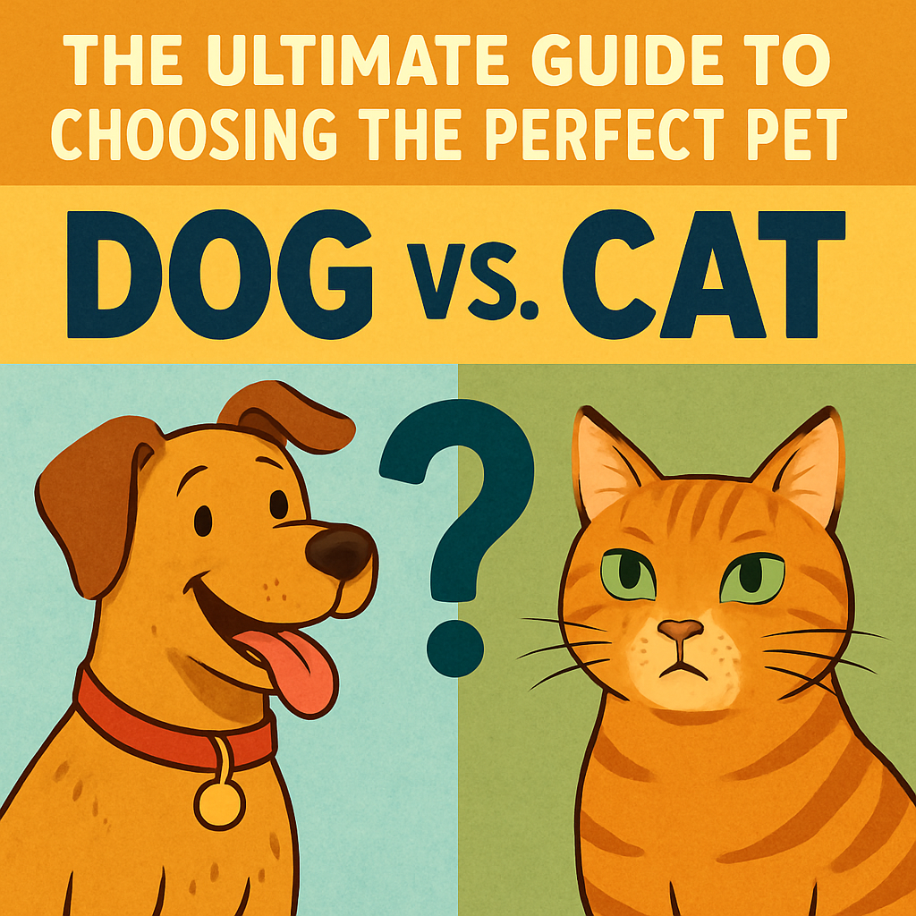 The Ultimate Guide To Choosing The Perfect Pet: Dog Vs. Cat