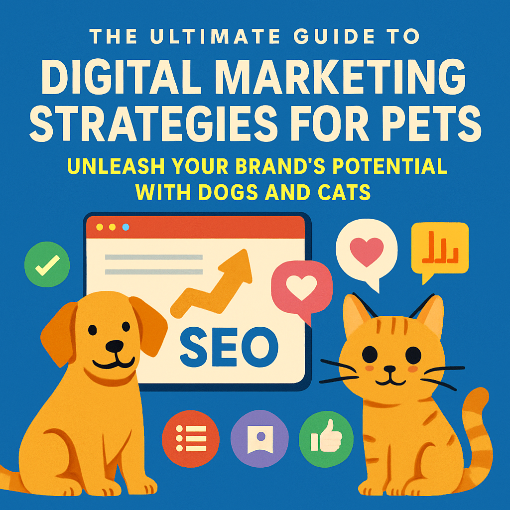 The Ultimate Guide To Digital Marketing Strategies For Pets: Unleash Your Brand’s Potential With Dogs And Cats