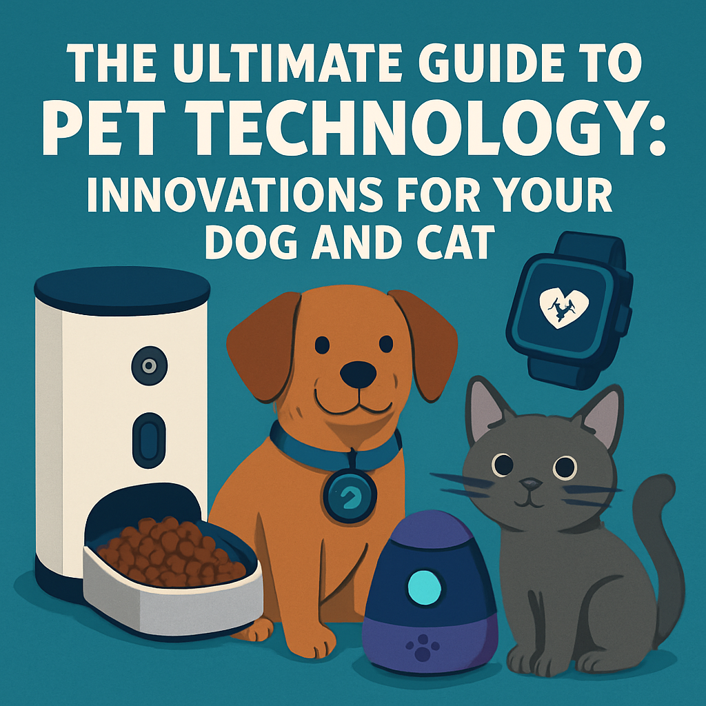 The Ultimate Guide To Pet Technology: Innovations For Your Dog And Cat