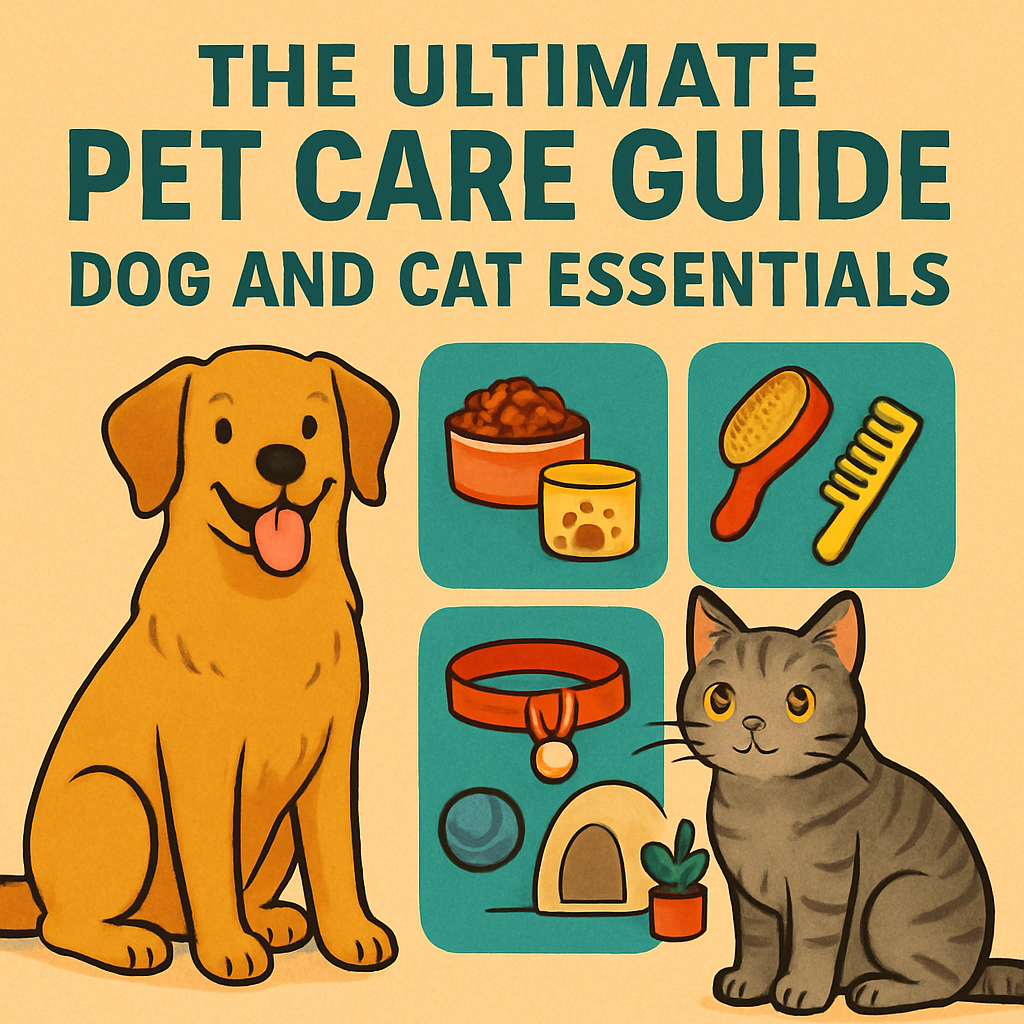The Ultimate Pet Care Guide: Dog And Cat Essentials